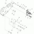454 MAG. BRAVO (GEN. V)     GM 454 V-8 1996-1997 0F801700 THRU 0K999999 Shift bracket