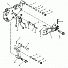 454 MAG. ALPHA GM 454 V-8 1986-1988 0A631894 THRU 0B785148 Shift bracket(new design)