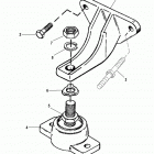 502 MAG. MPI (GEN VI)       GM 502 V-8 1996 0F802600 THRU 0K999999 Крепление двигателя