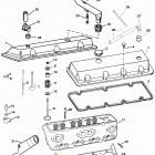 502 MAG. MPI (GEN VI)       GM 502 V-8 1996 0F802600 THRU 0K999999 Cylinder head and rocker cover