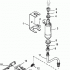 262 MAG (TBI)(GEN+) 0F803800 THRU 0K999999 Fuel pump and fuel filter(vst fuel system)