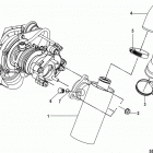 2.0L ES 150 70017410 THRU 70024869 Exhaust components, inboard