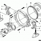 2.0L ES 150 70017410 THRU 70024869 Flywheel housing