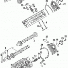 3.0L TDI 225 V6 CEZ000201 & Up Engine components, camshaft and valves