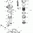 496 MAG (Base Model) 1A066166 THRU 1A350678 Fuel module components -bravo(sn 1a349420 & above)
