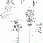 4.3L MPI ALPHA/BRAVO EC 1A637496 & Up Distributor and ignition components