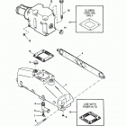 5.7L BRAVO EFI (TBI)   GM 350 V-8 1995 0F225560 THRU 0F752399 Exhaust manifold and exhaust elbow (alpha)