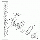 350 MAG. BRAVO MPI(GEN+)    GM 350 V-8 1996 0F602000 THRU 0K001500 Sea water pump assembly