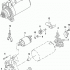 3.0L TDI 225 V6 CEZ000201 & Up Starter components