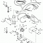 502 MAG. BRAVO (GEN. V)     GM 502 V-8 1992-1993 0D824589 THRU 0F114528 Wiring harness and electrical components(exhaust b...