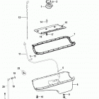 7.4L BRAVO (MPI)(GEN. VI)    GM 454 V-8 1998-2000 0L010003 THRU 0M024330 Oil pan and oil pump