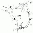 496 MAG (Base Model) 1A350679 & Up Cooling system, raw water components, port (bravo)