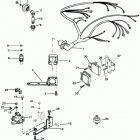 7.4L BRAVO (GEN. V)    GM 454 V-8 1992-1996 0D603118 THRU 0F800699 Wiring harness  /  electrical(thunderbolt v igniti...
