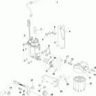 100 VAZER EC 1A035295 THRU 1A036006 Fuel system, hoses, filters, pumps
