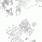 CMD 1.7 MI 120 I/L4 88109041 & Up Timing cover and flywheel housing(sterndrive)