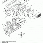 502 MAG. MPI BRAVO (GEN VI) GM 502 V-8 0L085433 THRU 0M024999 Intake manifold and intake plenum
