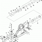 BRAVO TWO 0W250000 & Up Universal joint and shift components