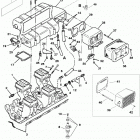 7.4LX BRAVO (MPI)(GEN. VI)  GM 454 V-8 1996-1997 0F802000 THRU 0K999999 Intake manifold and intake plenum