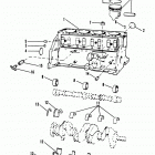 140     GM 181 I/L4  1982-1986 6229718 THRU 0B450800 Cylinder block, piston and bearings (120-2.5l  /  ...