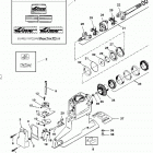 BRAVO TWO 0F730000 THRU 0M100000 Universal joint  /  shifter components