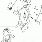 ALPHA ONE (GEN.II)    1998 AND UP 0L100040 & Up Gimbal ring and steering lever