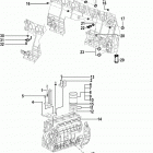 CMD 4.2 MS 200 88020200 THRU 88030000 Engine and cylinder block