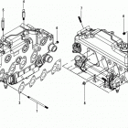 2.0L ES 150 70017410 THRU 70024869 Выпускной коллектор