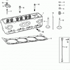 377 MAG MPI BRAVO EC 1A611928 THRU 1A623184 Головка цилиндров