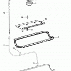 454 MAG. BRAVO (GEN. V)     GM 454 V-8 1996-1997 0F801700 THRU 0K999999 Oil pan and oil pump