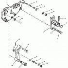 350 MAG. BRAVO MPI(GEN+)    GM 350 V-8 1996 0F602000 THRU 0K001500 Shift bracket