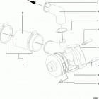 CMD 4.2 MS 200 88020200 THRU 88030000 Водяной насос