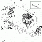 4.3L CARB ALPHA/BRAVO 1A063240 & Up Standard cooling system