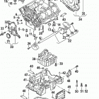 3.0L TDI 225 V6 CEZ000201 & Up Cylinder block, w  /   balance shaft and oil sump