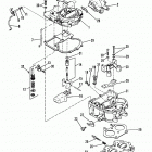 4.3LX  (GEN II) (4 BBL.)    GM 262 V-6 1992-1993 0D714370 THRU 0F001219 Carburetor(mercarb-2 barrel)