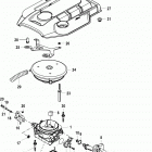 4.3L MPI ALPHA/BRAVO EC 1A637496 & Up Корпус Дросселя