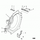 262 MAG (TBI)(GEN+) 0F803800 THRU 0K999999 Flywheel housing