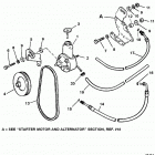 4.3LX  (GEN II) (4 BBL.)    GM 262 V-6 1996 0F601127 THRU 0F802999 Power steering components