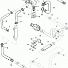 502 MAG. MPI (GEN VI)       GM 502 V-8 1996 0F802600 THRU 0K999999 Thermostat housing(fuel cooled system) sn 0k147349...