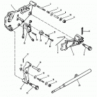 454 MAG. ALPHA GM 454 V-8 1986-1988 0A631894 THRU 0B785148 Shift bracket(new design with spring guide)