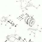 350 MAG. ALPHA (4 BBL.)    GM 350 V-8 1997 0K001527 THRU 0K999999 Starter motor and alternator
