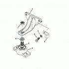 350 MAG. BRAVO MPI   GM 350 V-8 1995 0F415189 THRU 0F601999 Крепление двигателя
