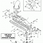 140     GM 181 I/L4  1982-1986 6229718 THRU 0B450800 Exhaust manifold and water system (use w  /  1 pie...