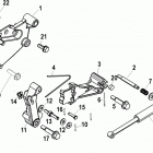 2.0L ES 130 70002130 THRU 70015639 Shift bracket