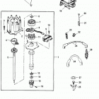 502 MAG. MPI (GEN VI)       GM 502 V-8 1996 0F802600 THRU 0K999999 Distributor and ignition components