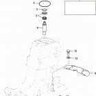 ALPHA ONE (GEN.II)    1998 AND UP 0L100040 & Up Driveshaft housing and driveshaft