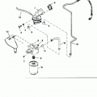 7.4LX BRAVO (MPI)(GEN. V)   GM 454 V-8 1996 0F602010 THRU 0F801999 Fuel pump and fuel filter