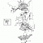 165 (2 BBL.)  MERCURY 224 I/L4  1987 0B434941 THRU 0B774251 Carburetor(rochester) (180-190-3.7l  /  lx)