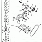 454 MAG. BRAVO (GEN. V) GM 454 V-8 1995-1996 0F305000 THRU 0F801699 Sea water pump