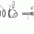 350 MAG. ALPHA (4 BBL.)    GM 350 V-8 1997 0K001527 THRU 0K999999 Pistons and connecting rods