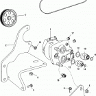 CMD QSD 2.8 ES 220 88300000 & Up Axius steering components, hydraulic pump